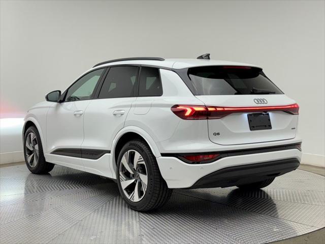 new 2025 Audi Q6 e-tron car, priced at $77,750