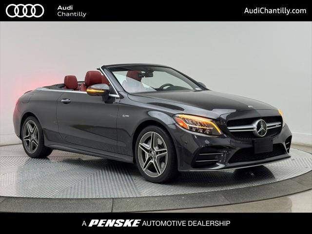 used 2021 Mercedes-Benz AMG C 43 car, priced at $43,900