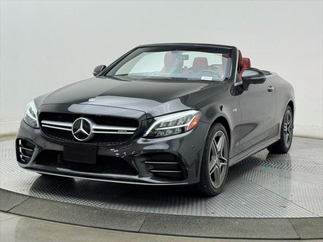 used 2021 Mercedes-Benz AMG C 43 car, priced at $41,900