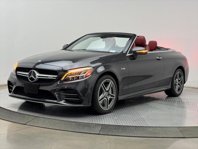 used 2021 Mercedes-Benz AMG C 43 car, priced at $41,900