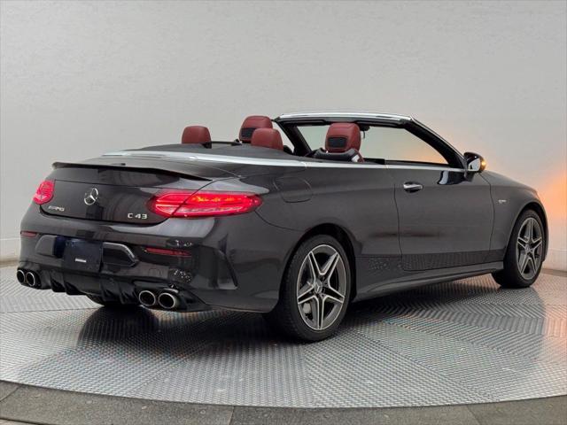 used 2021 Mercedes-Benz AMG C 43 car, priced at $41,900