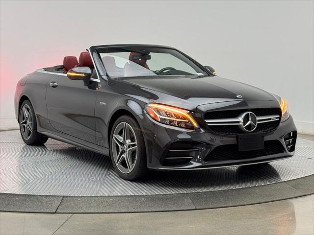 used 2021 Mercedes-Benz AMG C 43 car, priced at $41,900