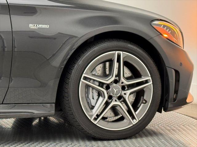 used 2021 Mercedes-Benz AMG C 43 car, priced at $41,900