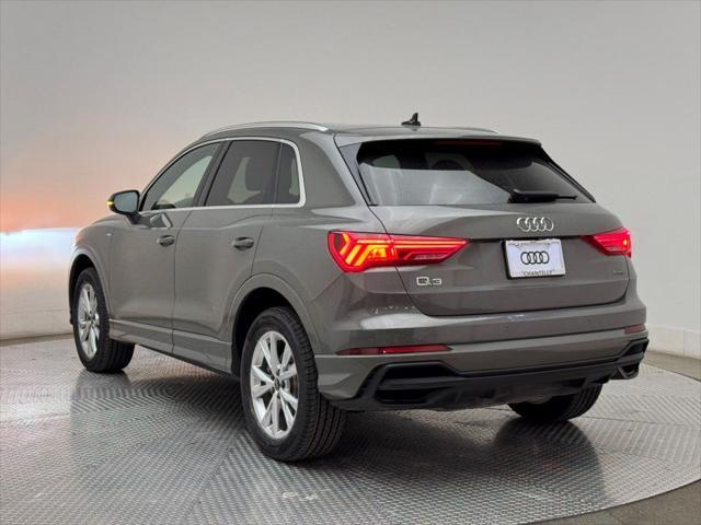 used 2024 Audi Q3 car, priced at $31,900