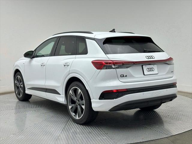 new 2025 Audi Q4 e-tron car, priced at $60,935