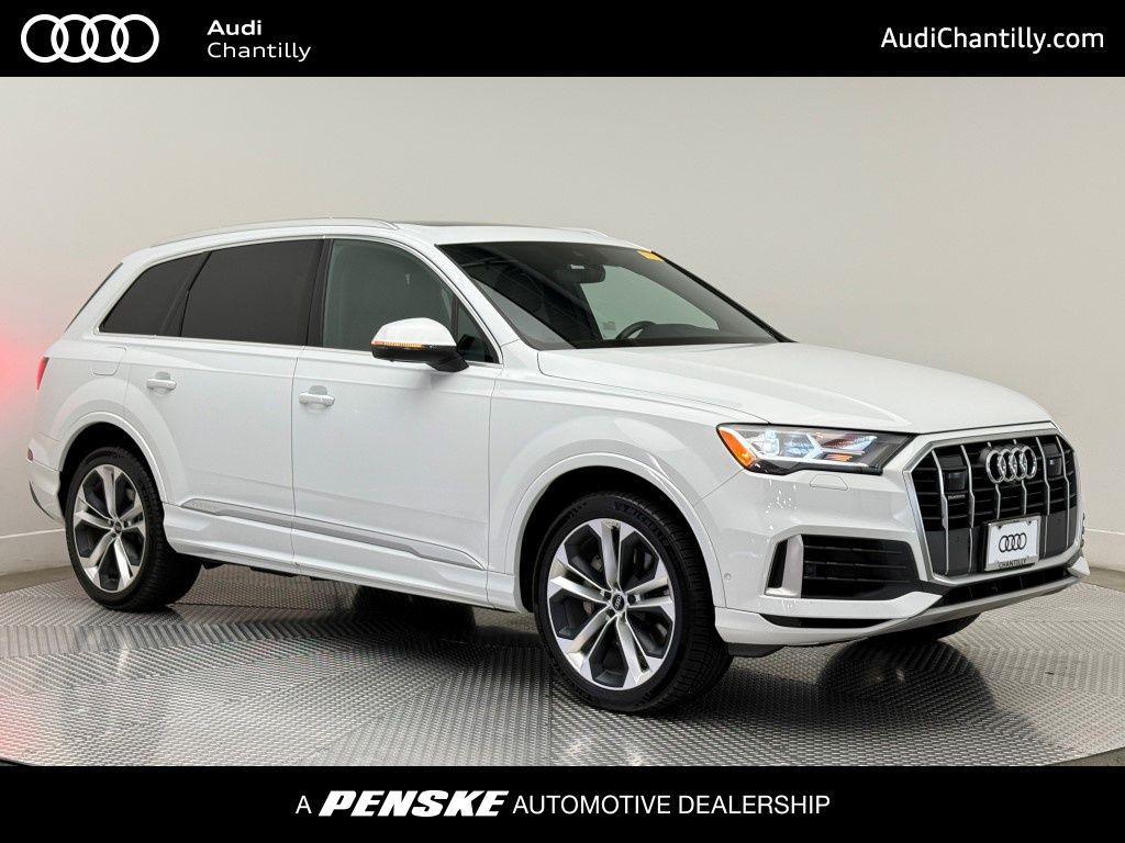 used 2021 Audi Q7 car, priced at $25,900