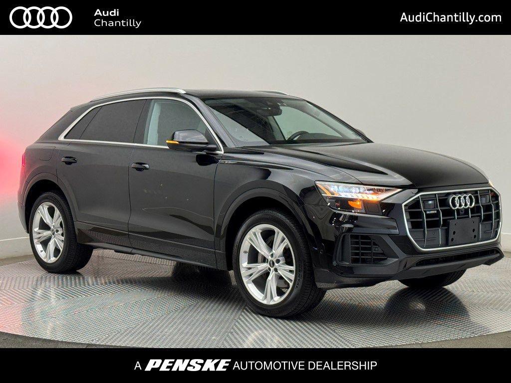 used 2022 Audi Q8 car, priced at $45,900