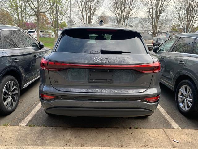 new 2025 Audi Q6 e-tron car, priced at $75,855