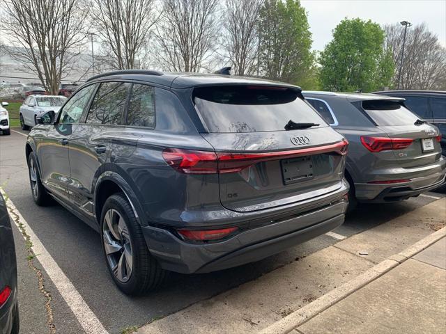 new 2025 Audi Q6 e-tron car, priced at $75,855