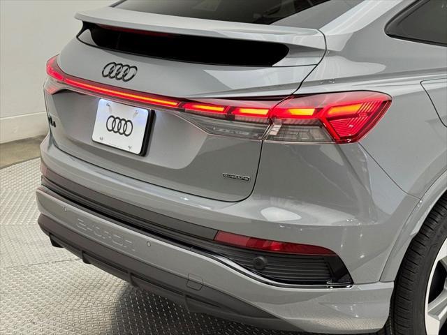 new 2025 Audi Q4 e-tron Sportback car, priced at $67,420