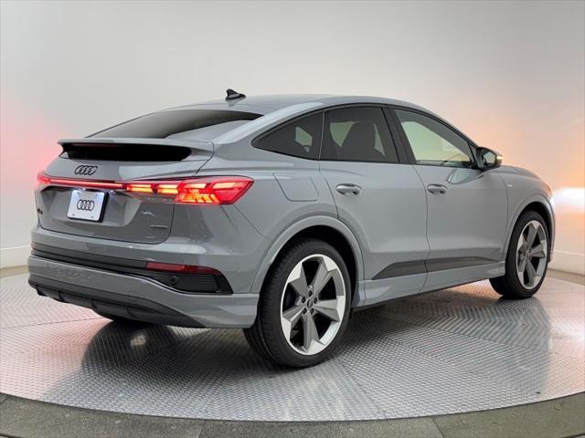 new 2025 Audi Q4 e-tron Sportback car, priced at $67,420