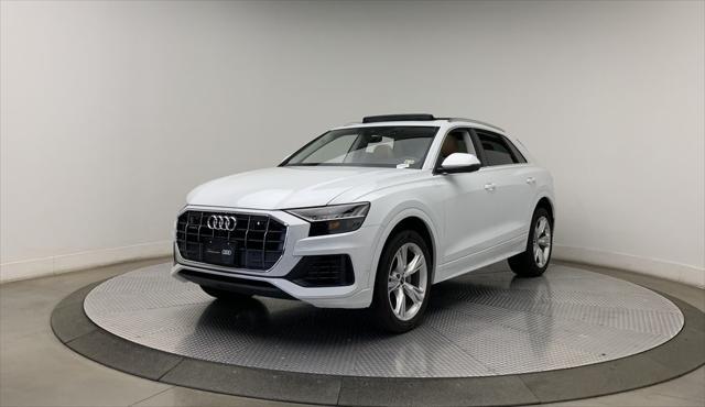 used 2021 Audi Q8 car, priced at $44,800