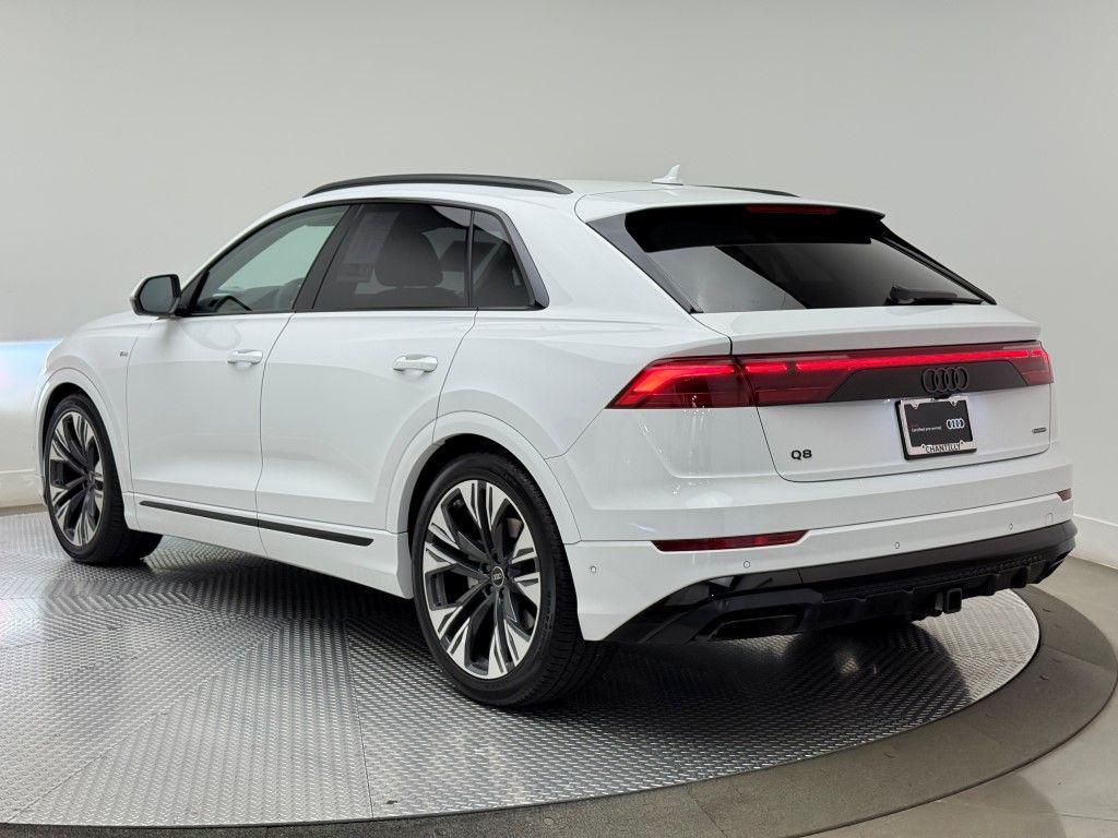 used 2025 Audi Q8 car, priced at $84,900