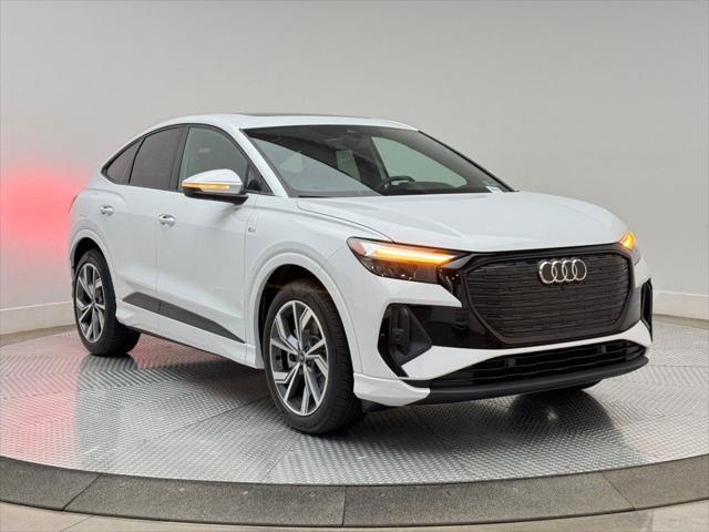 new 2025 Audi Q4 e-tron Sportback car, priced at $58,200