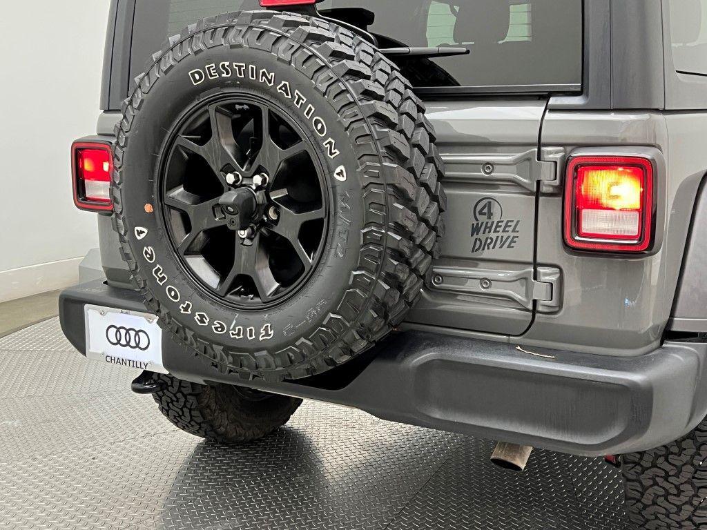 used 2020 Jeep Wrangler Unlimited car, priced at $23,800