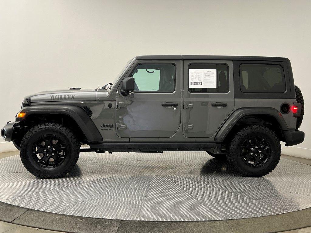 used 2020 Jeep Wrangler Unlimited car, priced at $23,800