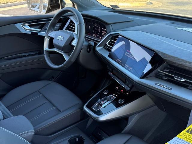new 2025 Audi Q4 e-tron car, priced at $54,225