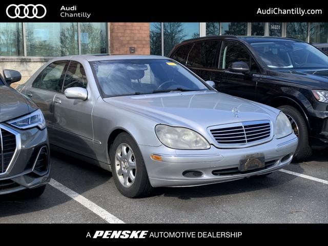 used 2002 Mercedes-Benz S-Class car, priced at $3,500