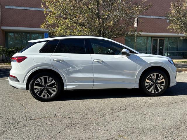 new 2025 Audi Q4 e-tron car, priced at $55,585