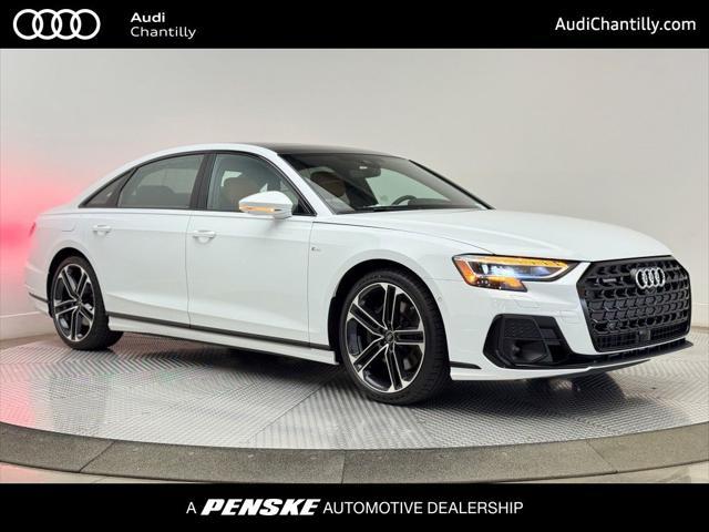 new 2025 Audi A8 car, priced at $103,525