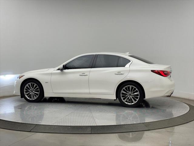 used 2019 INFINITI Q50 car, priced at $22,000