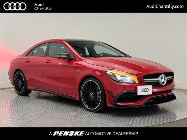 used 2018 Mercedes-Benz AMG CLA 45 car, priced at $22,500