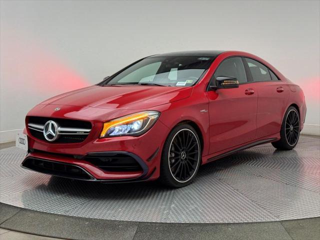 used 2018 Mercedes-Benz AMG CLA 45 car, priced at $22,500