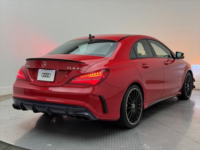 used 2018 Mercedes-Benz AMG CLA 45 car, priced at $22,500