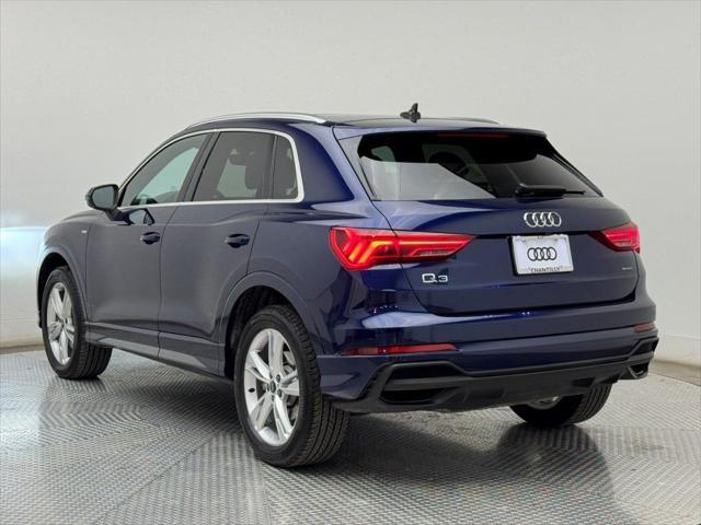 used 2024 Audi Q3 car, priced at $33,300