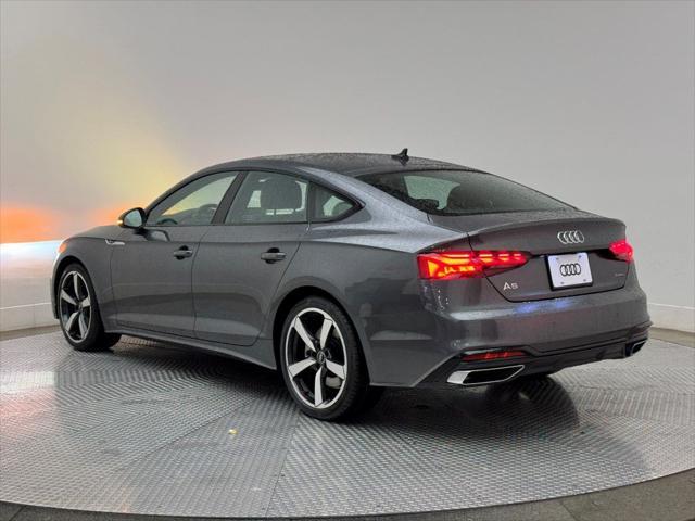 new 2025 Audi A5 Sportback car, priced at $57,655