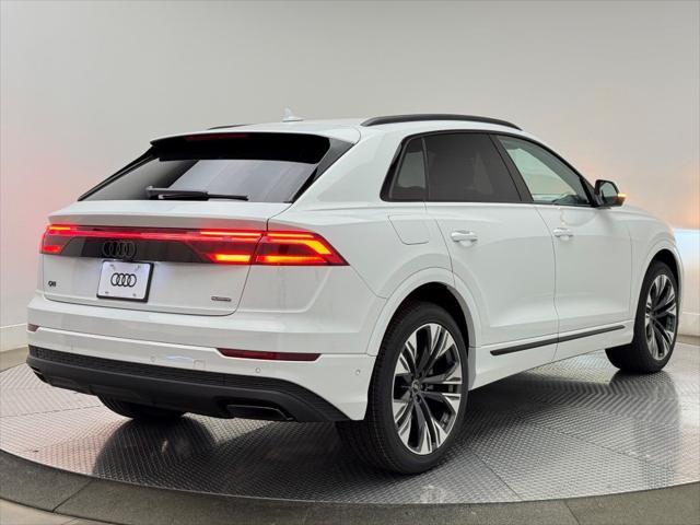 new 2025 Audi Q8 car, priced at $85,215