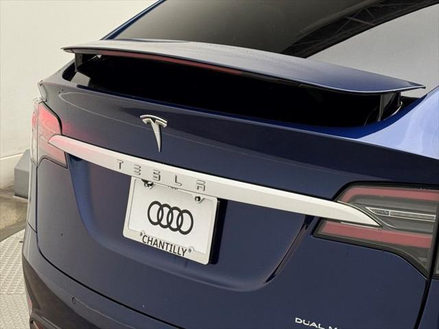 used 2020 Tesla Model X car, priced at $37,500