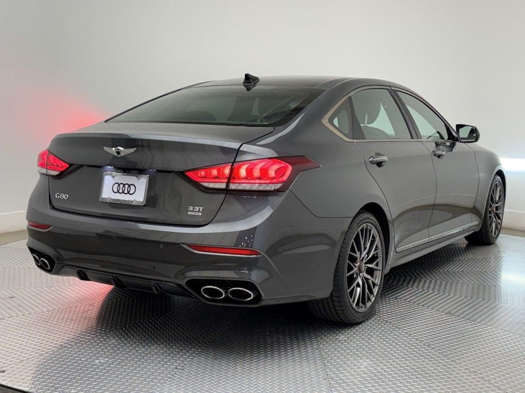 used 2018 Genesis G80 car, priced at $18,900