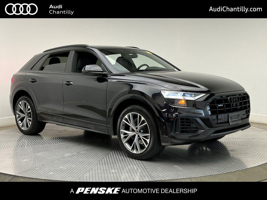 used 2021 Audi Q8 car, priced at $36,900