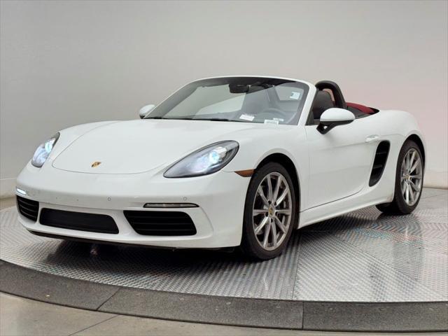 used 2018 Porsche 718 Boxster car, priced at $43,000