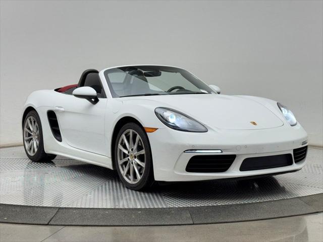 used 2018 Porsche 718 Boxster car, priced at $43,000