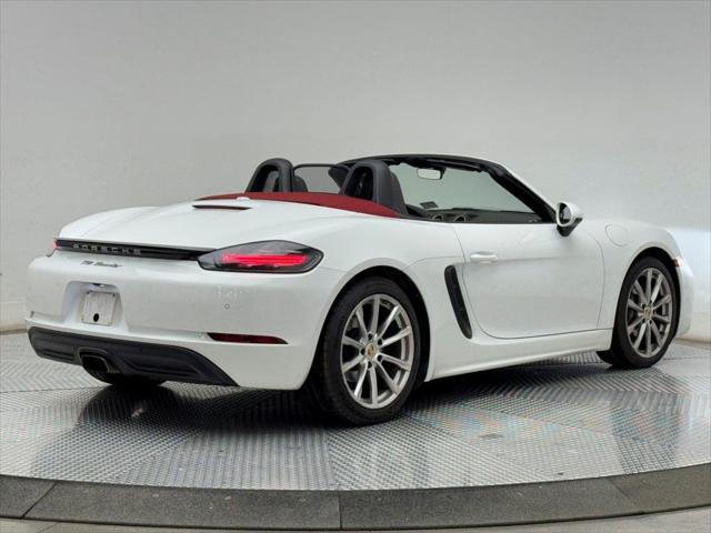 used 2018 Porsche 718 Boxster car, priced at $43,000