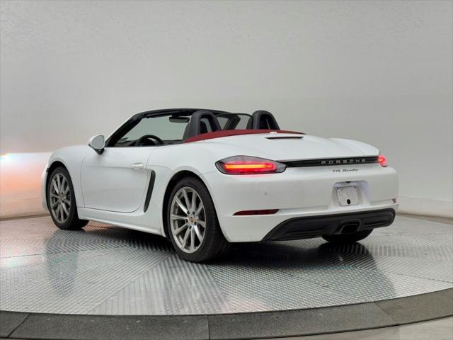 used 2018 Porsche 718 Boxster car, priced at $43,000