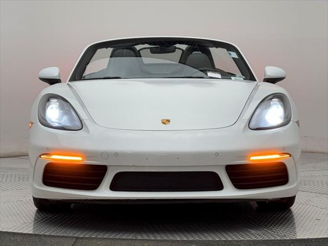 used 2018 Porsche 718 Boxster car, priced at $43,000