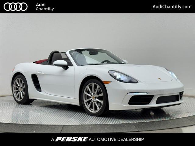 used 2018 Porsche 718 Boxster car, priced at $43,000