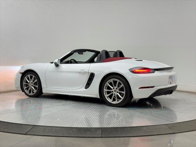 used 2018 Porsche 718 Boxster car, priced at $43,000