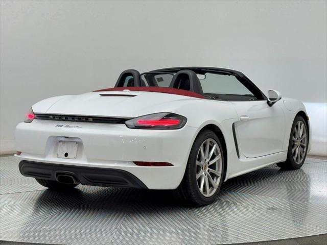 used 2018 Porsche 718 Boxster car, priced at $43,000