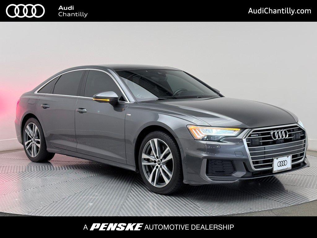 used 2021 Audi A6 car, priced at $33,900