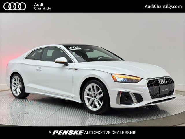 used 2024 Audi A5 car, priced at $46,900