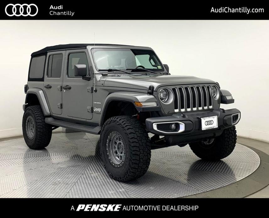 used 2021 Jeep Wrangler Unlimited car, priced at $36,925