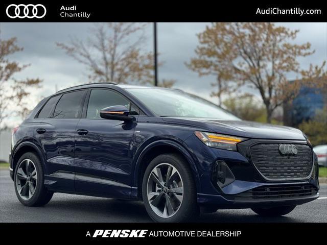 new 2025 Audi Q4 e-tron car, priced at $66,065