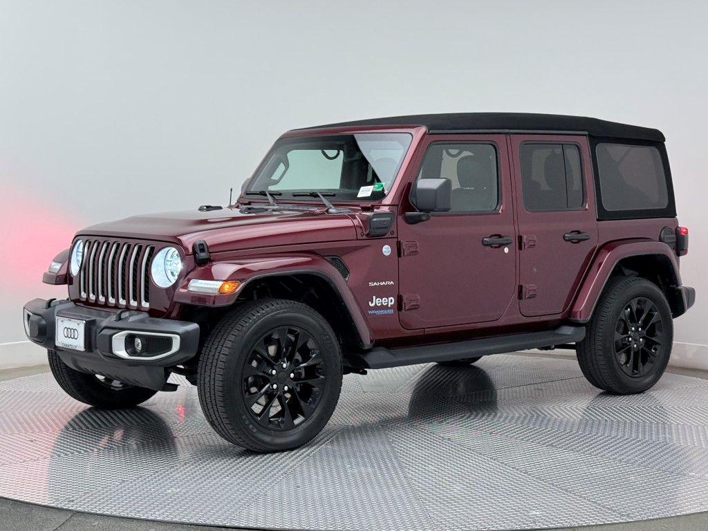 used 2021 Jeep Wrangler Unlimited 4xe car, priced at $26,900
