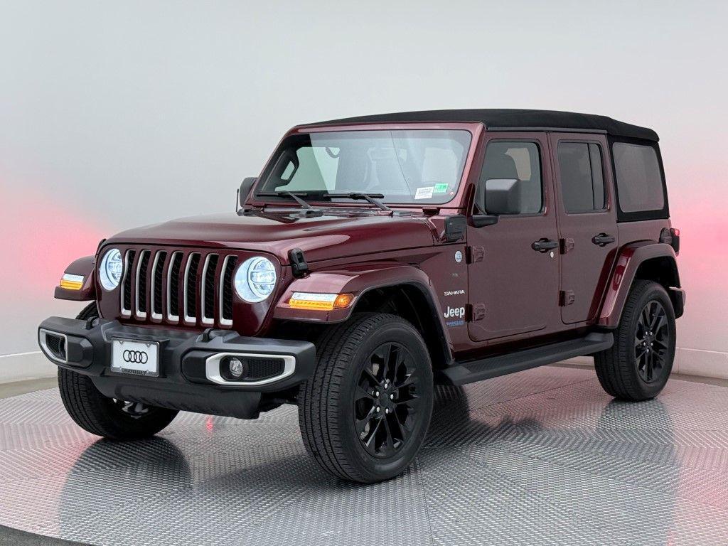 used 2021 Jeep Wrangler Unlimited 4xe car, priced at $26,900