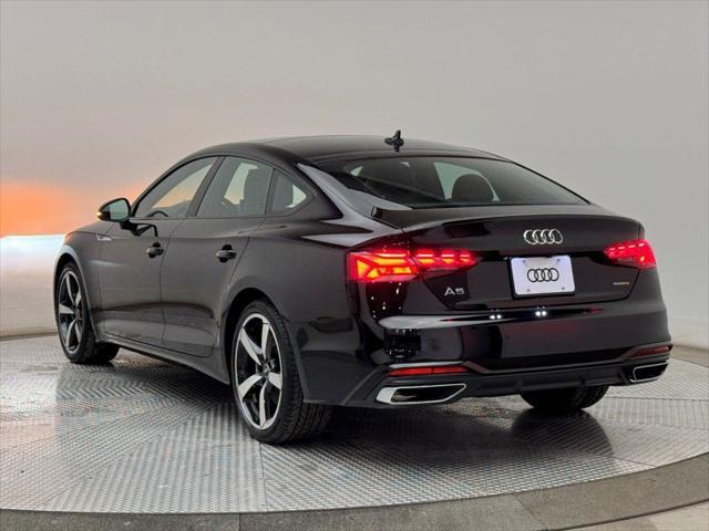 new 2025 Audi A5 Sportback car, priced at $57,655