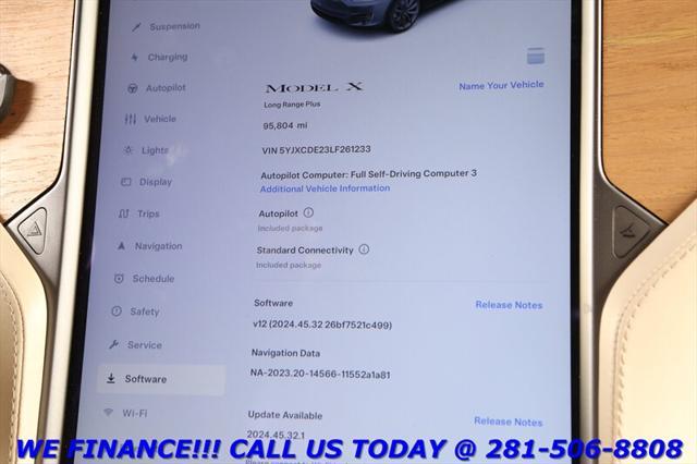 used 2020 Tesla Model X car, priced at $31,995